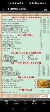 Shake And Juice .Com menu 4