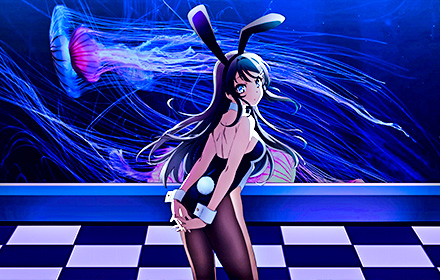 Dream of Bunny Girl Senpai Wallpapers New Tab Preview image 0