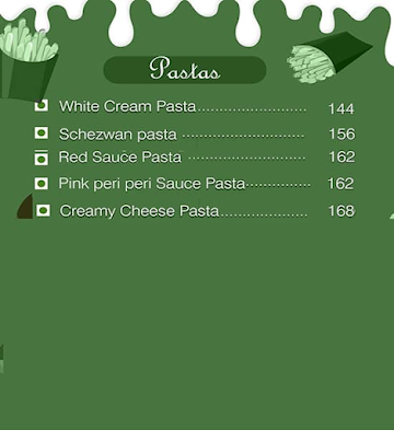 Waffo's Treeat menu 