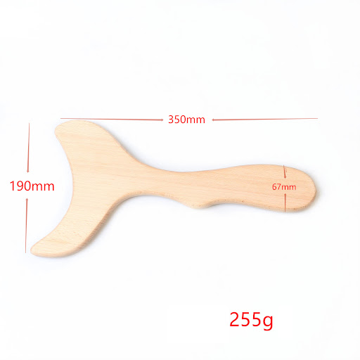 Title 5, Beech Wood Massage Tendon Stick Scraping Board....
