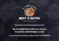 Meat & Matka menu 1