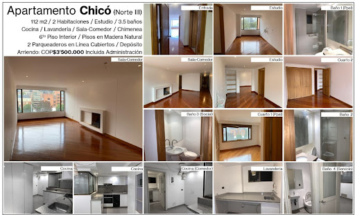 Apartamento En Arriendo - Chico Norte Iii, Bogota