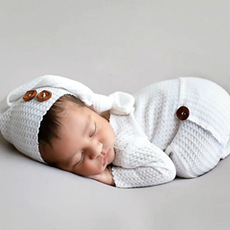 Title 1, Newborn Swaddling Cloth Beanie Hair Band Three-...