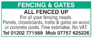 All Fenced Up  Logo