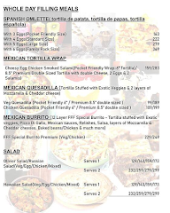 Fun Food Fiesta menu 3
