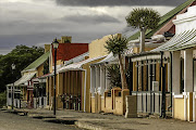 Some of the 30-odd restored artisans' cottages in Market Street, Cradock.