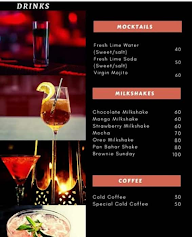 THE COFFEE AND FOODS RED CAFE menu 1