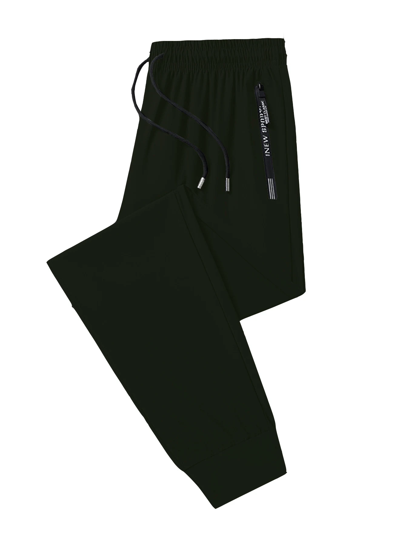Title 27, Mens Nylon Ice Silk Trousers Thin Breathable a...
