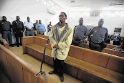 Sibusiso John Gcabashe in the Nquthu Magistrate's Court yesterday, charged with fraud Picture: THULI DLAMINI