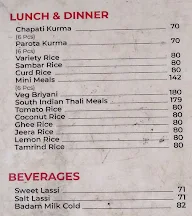 A2B - Adyar Ananda Bhavan menu 1