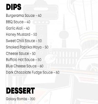 Burgerama menu 4