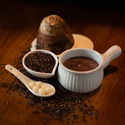 Sweet Taro Soup with Black Glutinous Rice