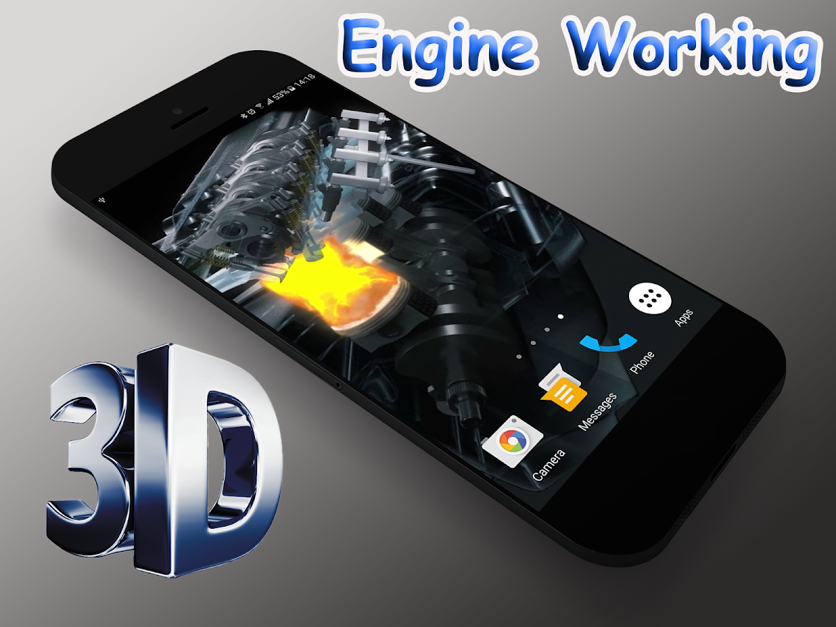 Mobil Mesin 3D Gambar Animasi Apl Android Di Google Play