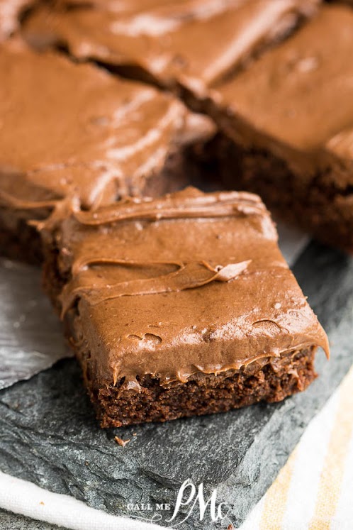 Chocolate Cream Cheese Frosted Brownies