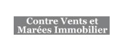 Logo de CONTRE VENTS ET MAREES IMMOBILIER