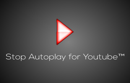 Stop Autoplay for Youtube™ Preview image 0