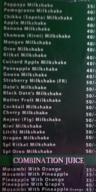 Juices Zone menu 8