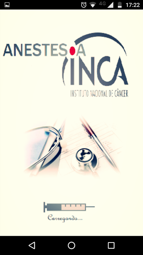 Android application ANESTESIA INCA screenshort