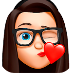 Cover Image of Скачать Memoji Love Stickers for WhatsaApp - WAStickerApps 1.1 APK