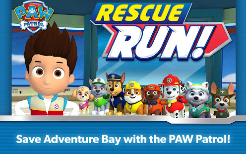 PAW Patrol Rescue Run HD banner