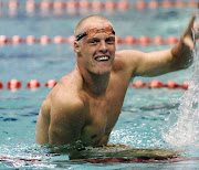 South African Olympic swimmer Terence Parkin was punched in the face by an angry road user. 