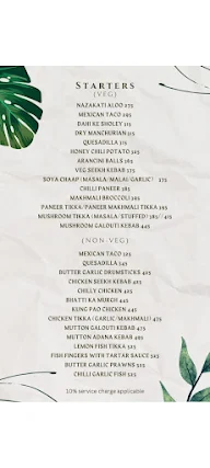 Annora Cafe menu 3