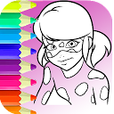 App herunterladen 😻 Coloring Pages for Ladybug Installieren Sie Neueste APK Downloader