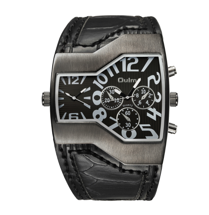 Montre à quartz décontractée SnakeCreative pour homme, design tendance et casual, idéale pour le quotidien, alliant précision et élégance.