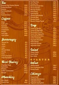 Cafe Cypress menu 1