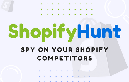 ShopifyHunt - Shopify™ store parser & spy small promo image