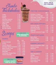 Vadilal Happinezz menu 2