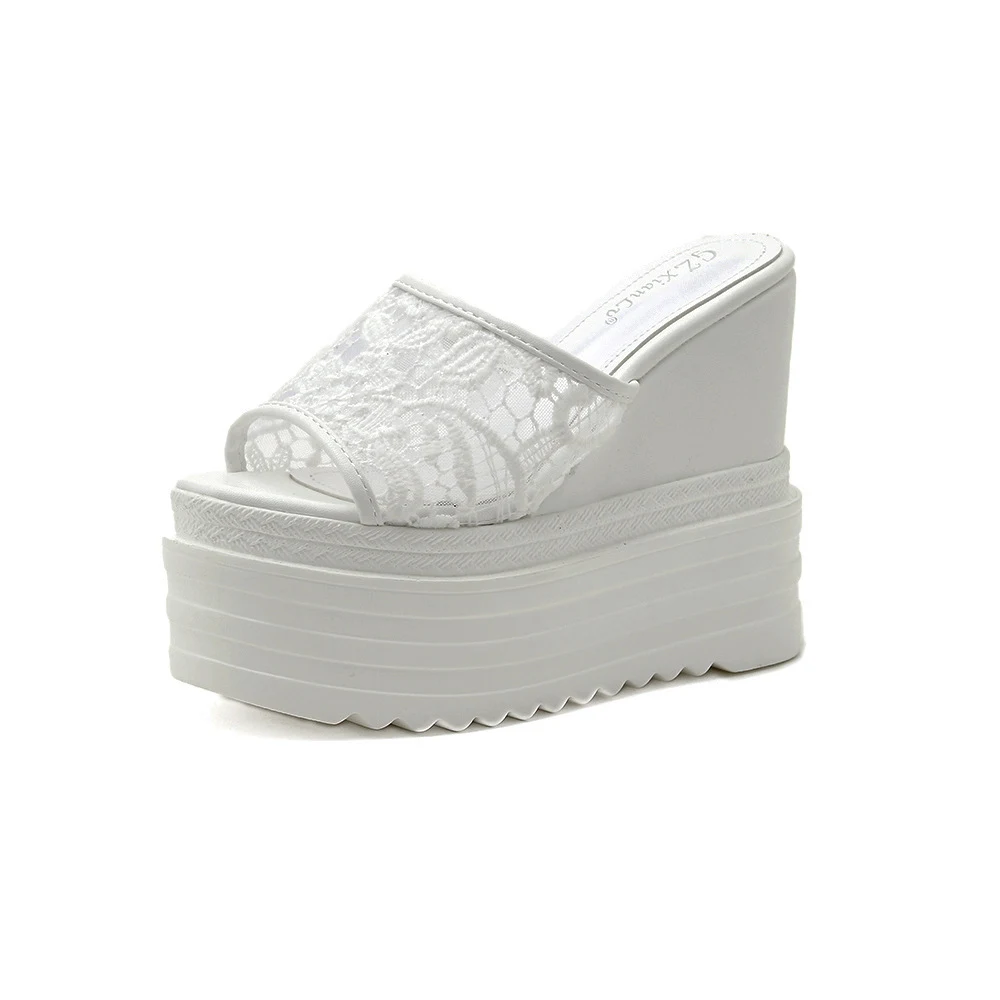 Title 6, Super-Same pantoffels met veter op de hiel en m...
