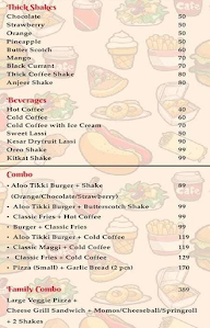 Narayans Fast Food & More menu 2