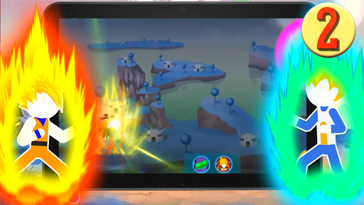 Fight of Blue Warrior Battle Arena