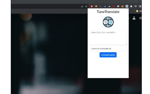 TuneTranslate - Lyric Translator