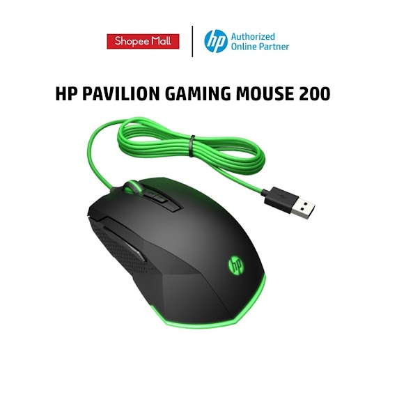 [Mã Elhp147 Giảm Đến 2Tr] Chuột Có Dây Hp Pav Gaming Mouse 200 A/P_5Js07Aa