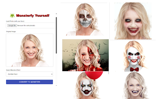 Monsterfy Yourself - Monster and Scary face effects