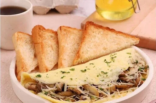 Grilled Bread Omelette [2 Eggs]