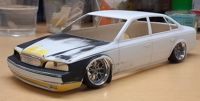 1/10 ラジコンボディ トヨタ・ソアラ30 日産SKYLINE ER34