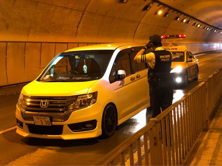 ステップワゴンのパトカー・トンネル・事故処理・令和に関するカスタム事例の投稿画像1枚目