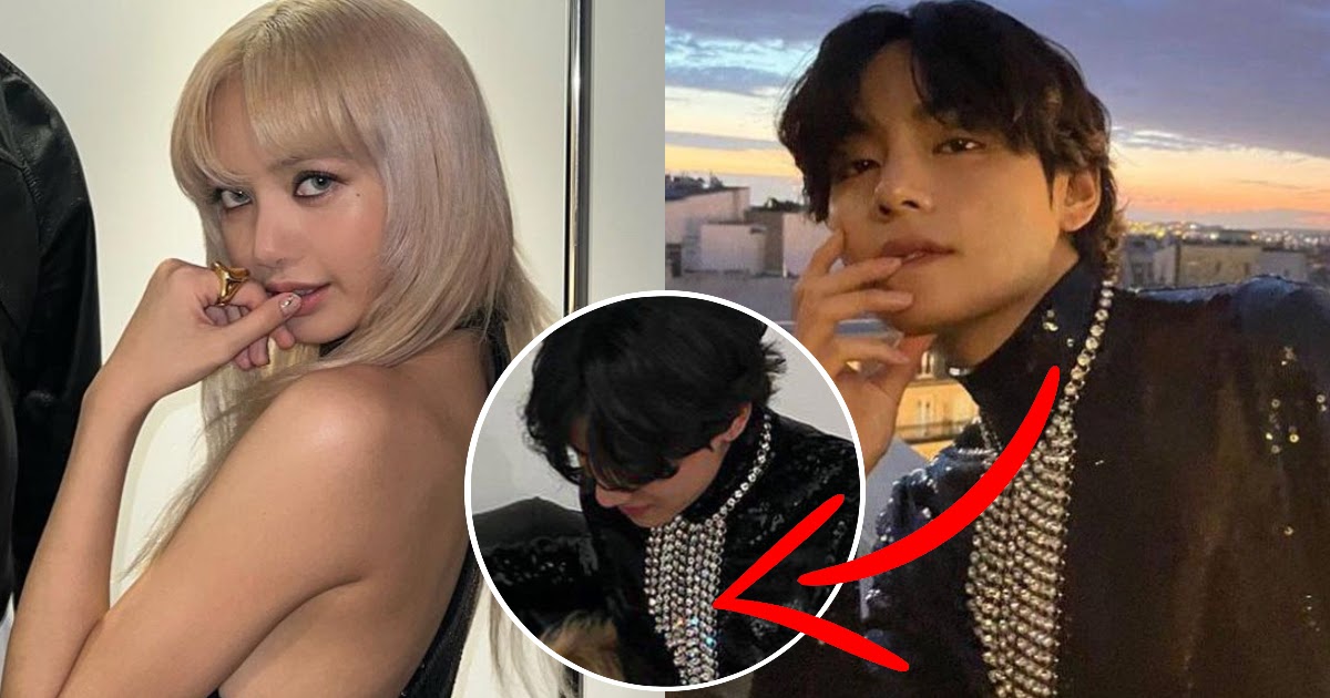 BTS's V And BLACKPINK's Lisa Both Pose For Pictures With Elvis, The  Luckiest Fan - Koreaboo