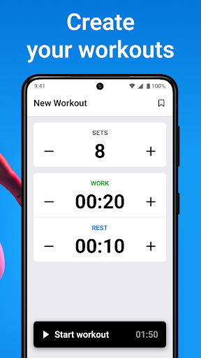 Screenshot Interval Timer: Tabata Workout