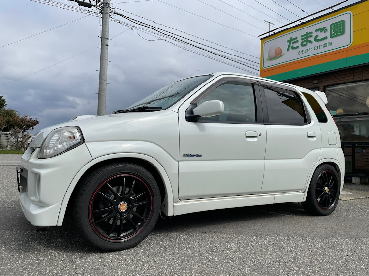 Keiワークスのたまご園・プリン・写真撮り・車の勘違い・ソフトクリームに関するカスタム事例の投稿画像3枚目