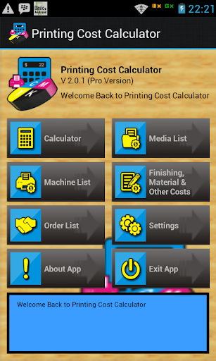 Printing Cost Calculator