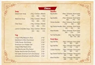 Calcutta King menu 1