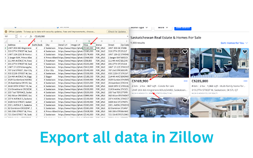 Zillow Data Exporter