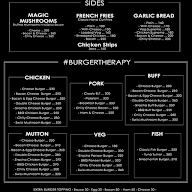 Magic Mikes #BurgerTherapy menu 1