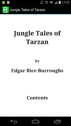 Jungle Tales of Tarzan