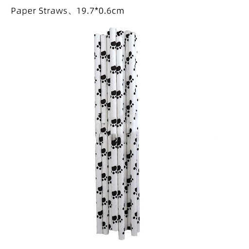 Title 2, Dog Paw Tableware Set Birthday Party Decoration...