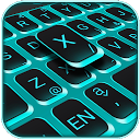 Descargar la aplicación Black Blue Keyboard Theme Instalar Más reciente APK descargador